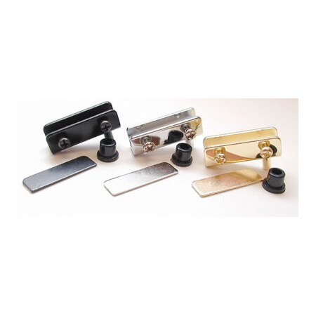 U.S. Futaba Inset Glass Door Hinge Brass